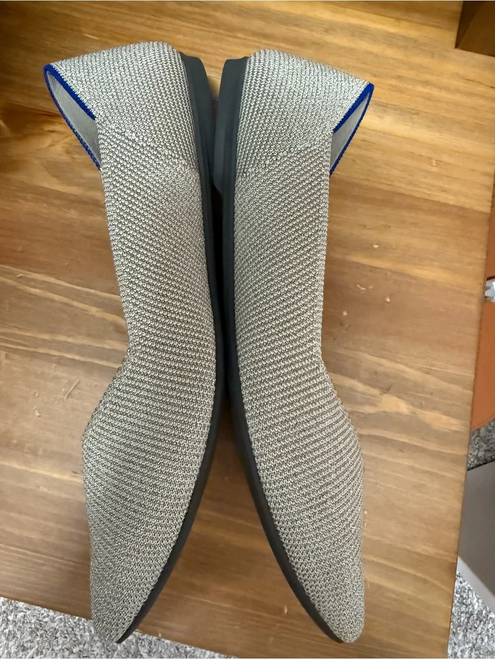 Rothy's The Point II in diamond twill